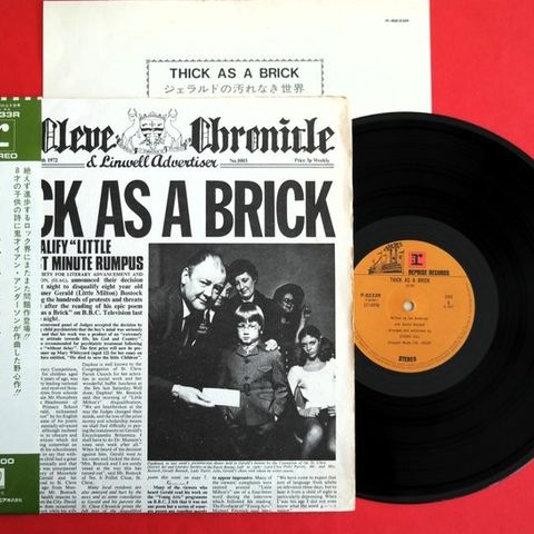 Jethro Tull - Jethro Tull ?  Thick As A Brick / Beautiful Copy Of The "Prog-Lege