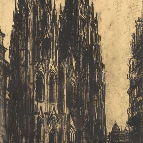 Albert Servaes (1883-1966) - The Dom of Cologne