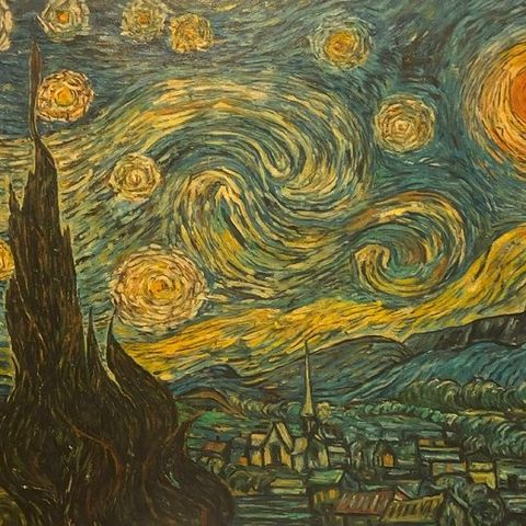 D'après Vincent Van Gogh (XX) - Nuit d'Étoiles