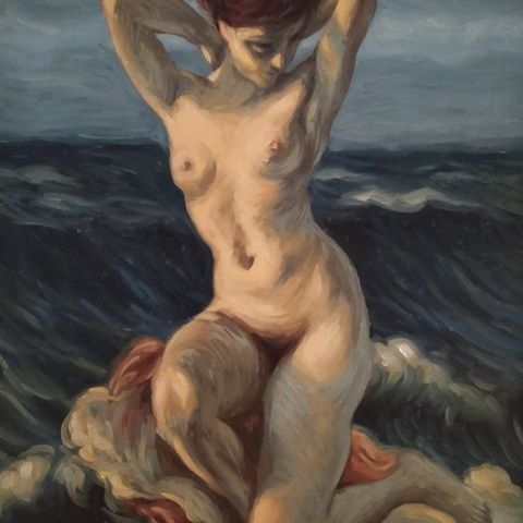 Gigi Bizzotto (1903- 1968), Da Ettore Tito - La nascita di Venere