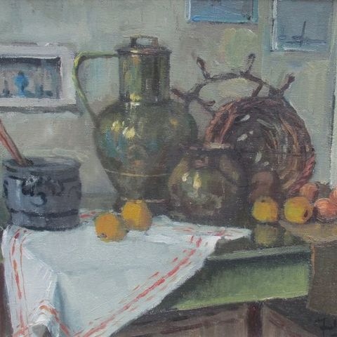 Juul Decort (1918-1999) - Keuken stilleven