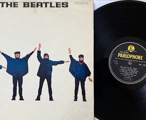 Beatles - HELP ! [first UK mono pressing] 1965 - Vinylplate - 1st Mono pressing 