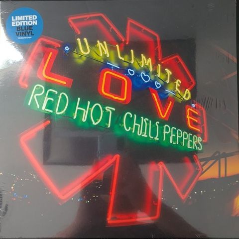 Red Hot Chili Peppers - Unlimited Love - Blue Translucent - Mint & Sealed - Viny