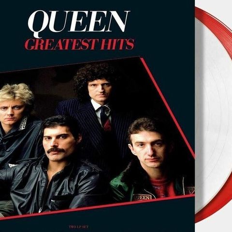 Queen - Queen Greatest Hits Exclusive White and Red Vinyl SEALED! USA-IMPORT - V