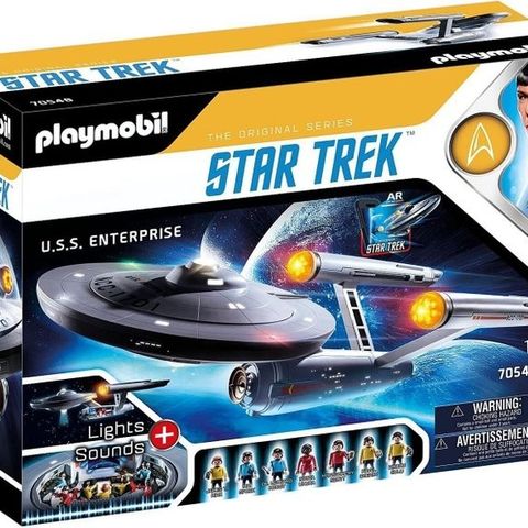 Playmobil - Star Trek - 70548 - Playmobil Star Trek U.S.S. Enterprise - Playmobi