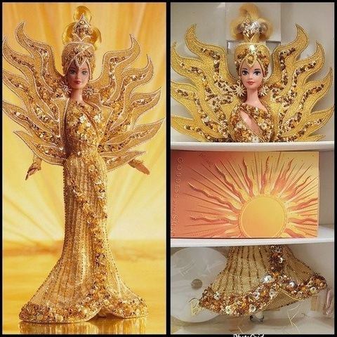 Mattel  - Barbie dukke Goddess of the Sun by Bob Mackie 1995 - 1990–2000