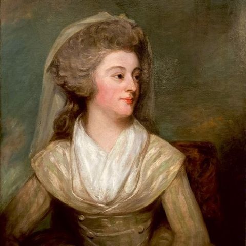 Escuela inglesa (XIX), after George Romney - Retrato de Lydia Henrietta Malortie