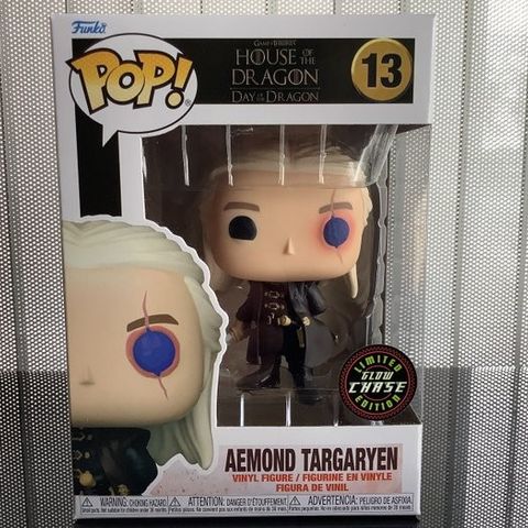 Funko  - Funko Pop Funko Pop! Game of Thrones Aemond Targaryen #13 Glow Chase+ p