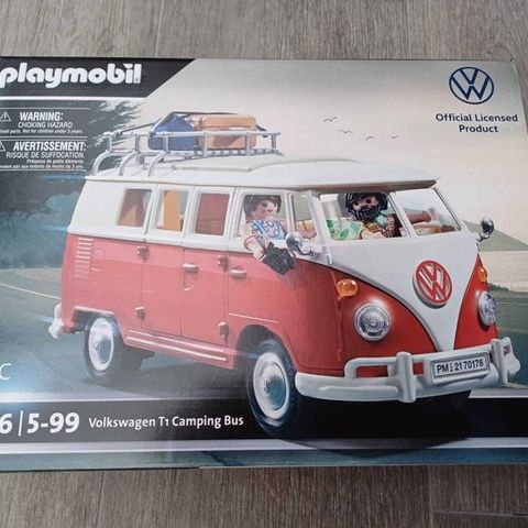 Playmobil - 70176 - Playmobil Playmobil 70176 Volkswagen T1 Camping Bus - 2020+