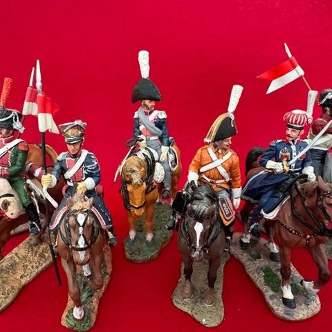 King & Country para Del Prado - Miniatyrfigur - 7 soldados de Caballería de país