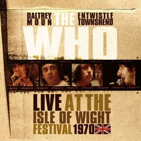 Who - live at isle of wight 1970 - 3 x LP-album (trippelalbum) - Coloured vinyl,