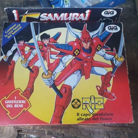 GIG Takara  - Actionfigur Rio il Fuoco 5 Samurai 1991 - 1990–2000