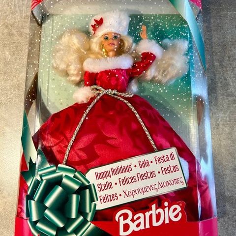 Mattel  - Barbie dukke Happy Holidays 1994 - 1990–2000