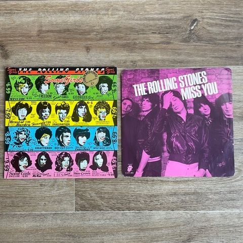 Rolling Stones - Some girls - Flere titler - LP-album (flere elementer) - Colour