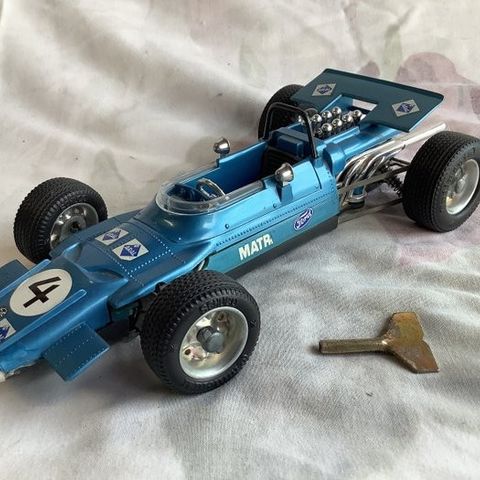 Schuco  - Tinnleke Schuco Matra Ford Formula 1 Racing Car With Key, Unboxed - 19