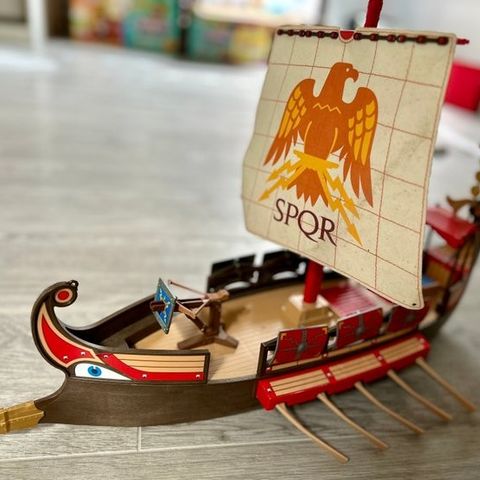 Playmobil  - Actionfigur 7512 Roman Galley Ship - lotto Pirati - 1990–2000