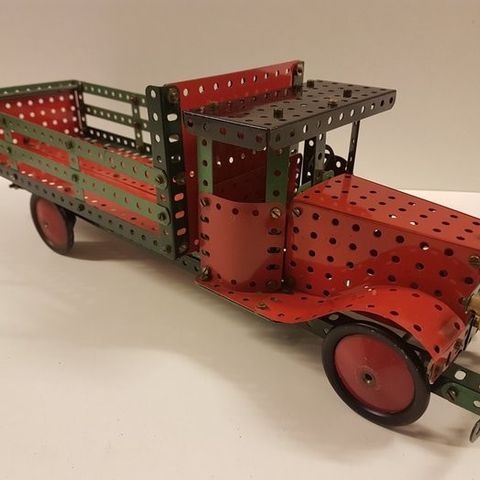 Meccano - Leketøy 1950's Meccano Constructed Model Truck