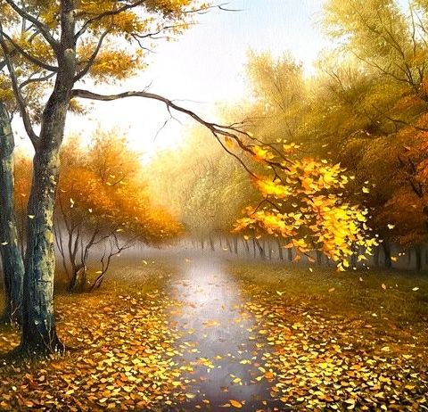 Sergei Stoev (1971) - Autumn path