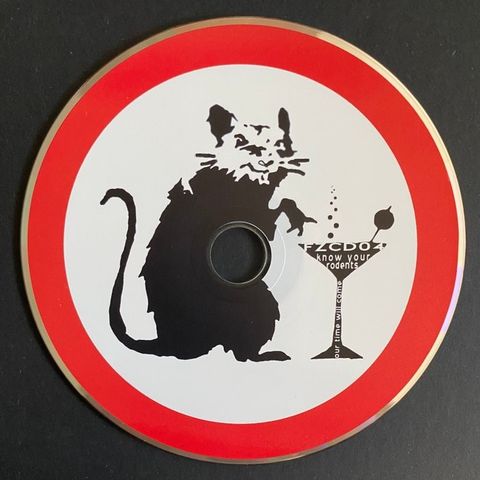 Mr Bird - Know your rodents - BANKSY artwork used on design - CD - 2007