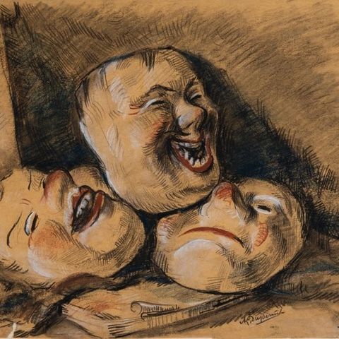 Alexander Gerardus Dieperink (1901-1971) - Maskers