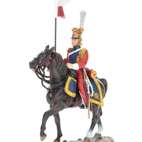 King & Country - Age of Napoleon - Dutch - Statue - NA160 “Dutch Lancer on Walki