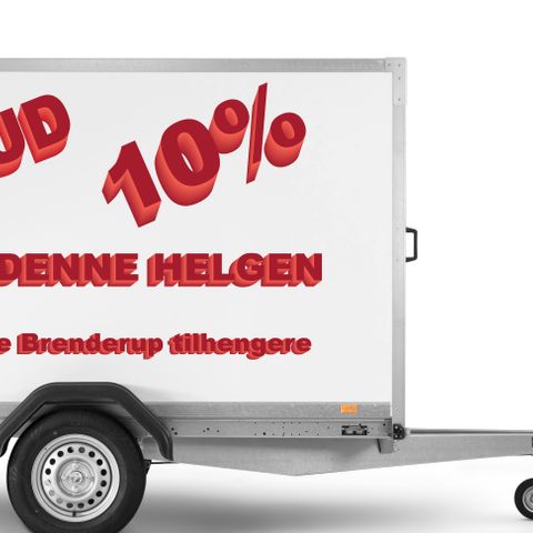 10% på alle Brenderup tilhengere