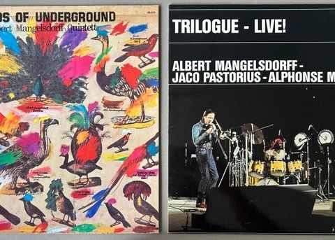 Albert Mangelsdorff - Trilogue Live! & Birds Of Undergound - Flere titler - LP-a