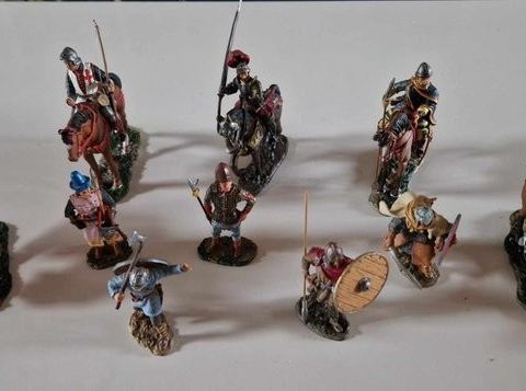 Del Prado By King & Country  - Tinnleke 10x Medieval Warriors - 2000-2010 - Asia