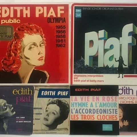 Edith Piaf - Olympia - La Vie en Rose - Flere titler - Vinylplate - 1st Pressing