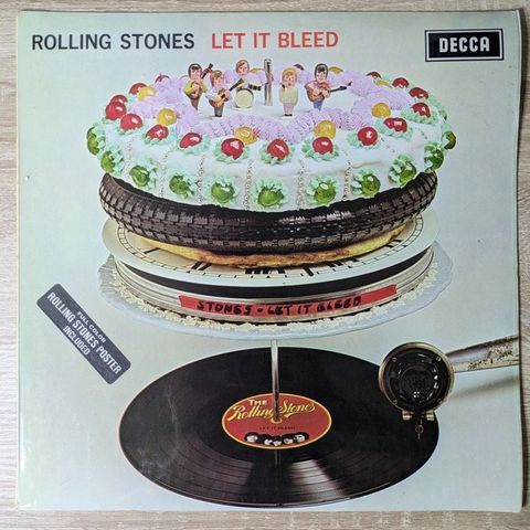 Rolling Stones - Let It Bleed - LP - Reissue, Stereo - 1970