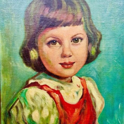 Stella Mackie (XX) - Retrato infantil