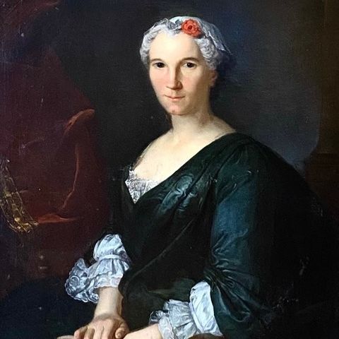 French School (XVIII), circle of Jean Louis Tocqué (1696-1772) - Madame Kerchove