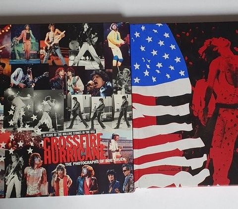 The Rolling Stones - Crossfire Hurricane - Book - Signed by Bob Gruen - Genesis 