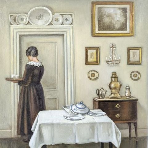 Giovanni Morello (1956), da Carl Vilhelm Holsøe - L'eleganza del quotidiano