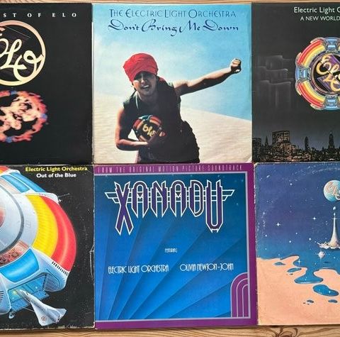 ELO Electric Light Orchestra - 6 great Albums from ELO - Flere titler - LP - 1st