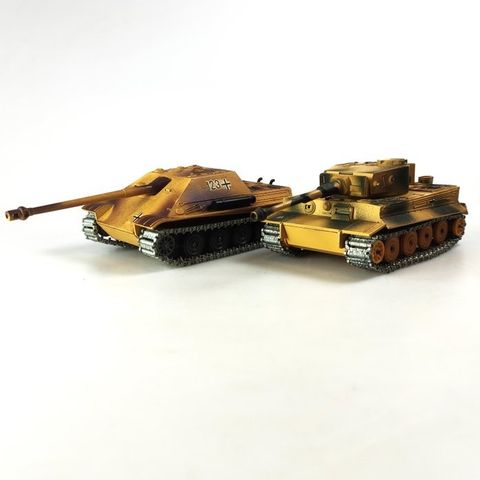 Solido - Leketøy 2 Armoured Tanks: Char Tigre nr. 222 + JagdPanther nr. 228 - 20