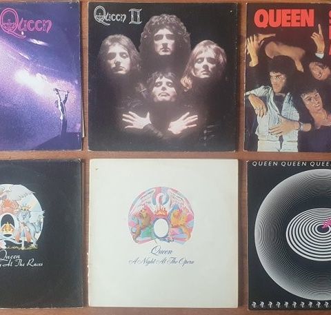 Queen - 9x Vinyl in lot - Flere titler - Vinylplate - 1974