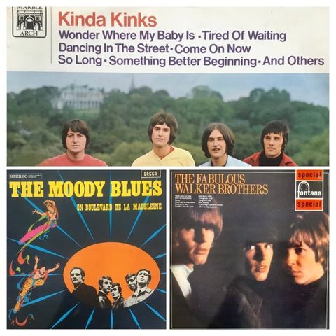 MOODY BLUES, KINKS, WALKER BROTHERS - On The Boulevard De Madeleine, Kinda Kinks