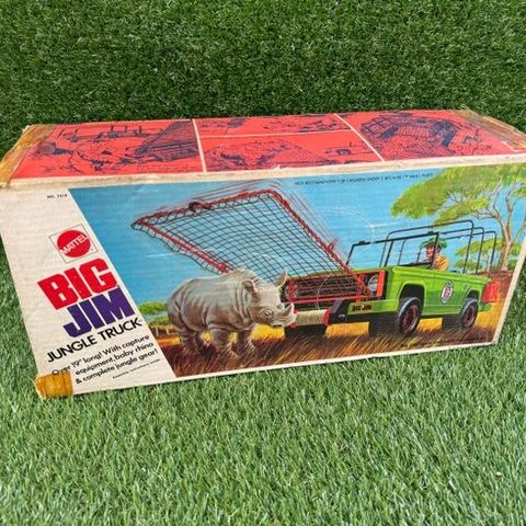 Mattel  - Actionfigur Big Jim Jungle Truck - Mattel - 1980–1990