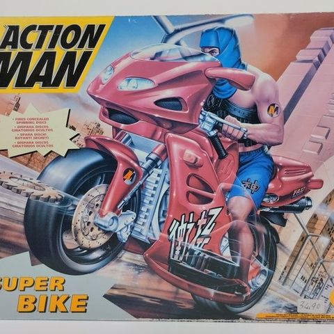 Hasbro - Statue - Action Men Super Bike 1996 - Plast