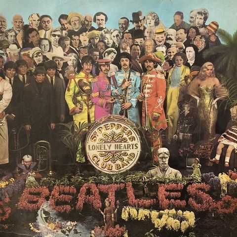 Beatles - Sgt. Pepper's Lonely Hearts Club Band - Vinylplate singel - 1967