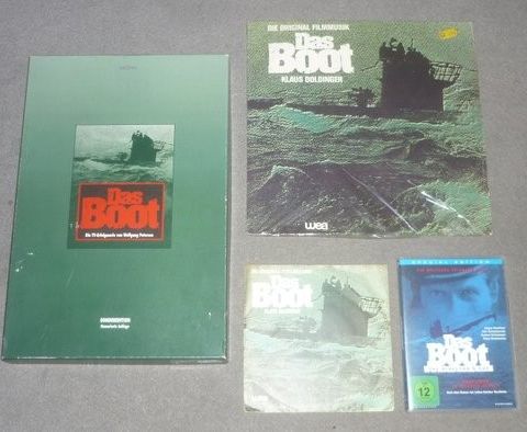 Das Boot - Sonderedition-Limited Edition (Vinyl-BluRay-DVD-VHS-Book) - Vinylplat