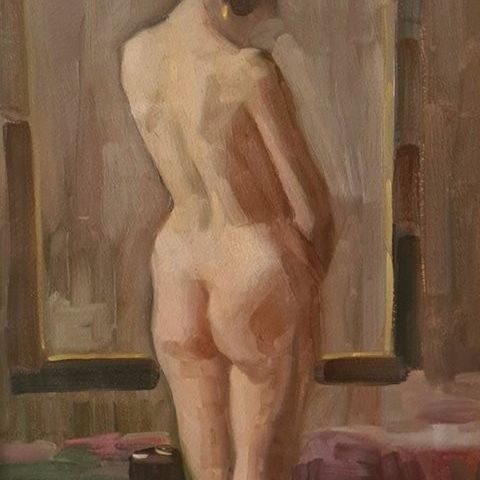 Oscar Sogaro (1888-1967) - Nudo femminile