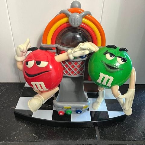 M&M's - Leketøy Jukebox Candy Dispenser rock & roll