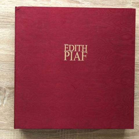 Edith Piaf - " Parmi Nous " Box Set including 10 lp albums and booklet - LP-boks