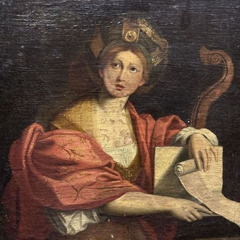 Scuola Italiana (XVIII), Da Domenichino - Sibilla Cumana