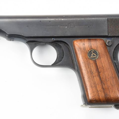 Ortgies/Deutsche Werke pistol M/1920 kaliber .25 ACP (6,35 mm)