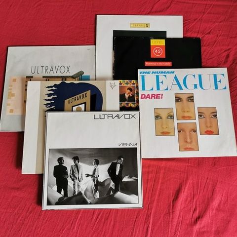 Level 42, Human league ultravox - Flere titler - LP-album (flere elementer) - 19