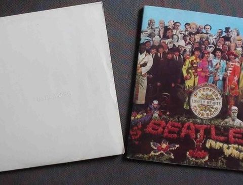 Beatles - The Beatles Numbered White Album + Sgt. Pepper's Lonely Hearts Club Ba