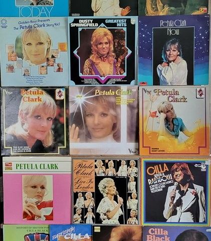 Dusty Springfield, Cilla Black, Petula Clark - 16 x Albums from 3 World-famous B